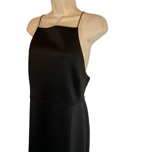 ASOS Formal Dress Open Back Evening Black Tie Gown Prom Ball Cocktail 10 - Picture 4 of 12